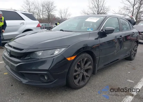 2020 Honda Civic Sport from USA, damaged, VIN 2HGFC2F88LH587771